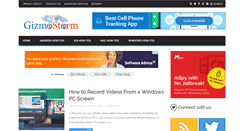 Desktop Screenshot of gizmostorm.com